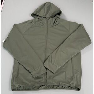 Uniqlo Dry-Ex UV Protection Hoodie Men's M Green Stretch StreetCore